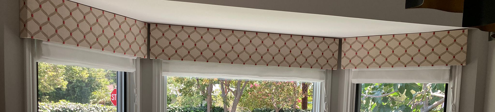 Custom Roman Shades and Sheer Window Treatments in Aliso Viejo